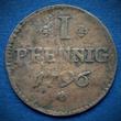 Kép 1/2 - 1796 1 Pfennig réz érme (German States Frankfurt)