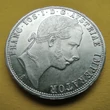 Kép 2/2 - 1860 1 Florin Ferencz József ezüst érme
