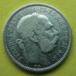 Kép 2/2 - 1896 1 korona ezüst érme