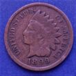 Kép 1/2 - 1899 Indian Head cent amerikai réz érme