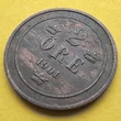 Kép 1/2 - 1901 2 Öre Svéd réz érme