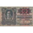 1913 20 korona bankjegy Numizmatika-bankjegyek