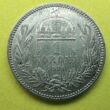 Kép 1/2 - 1916 1 korona ezüst érme