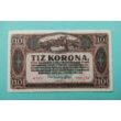 Kép 1/2 - 1920 10 korona hajtatlan bankjegy Numizmatika-bankjegyek