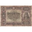 Kép 1/2 - 1920 5000 Korona Államjegy Numizmatika-bankjegyek