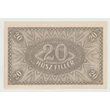 Kép 2/2 - 1920 20 Fillér hajtatlan UNC bankjegy
