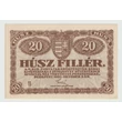 Kép 1/2 - 1920 20 Fillér hajtatlan UNC bankjegy