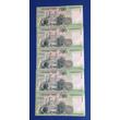 Kép 2/2 - 1998 200 forint FC sorozat 5 db sorszámkövető aUNC-UNC bankjegy Numizmatika-bankjegyek