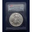 Kép 1/2 - 2014 Silver  Eagle 1 Uncia színezüst érme PCGS tokban MS 69 érme minősítéssel