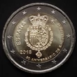 Kép 1/2 - 2018 2 Euro UNC emlékérme Spanyolország VI. Fülöp király 50. születésnapja