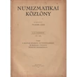 Kép 1/2 - Numizmatikai Közlöny – 1951–1952 (L–LI. évfolyam)
