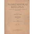 Kép 1/2 - Numizmatikai Közlöny – 1944 (XLIII. évfolyam)