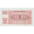 Kép 2/2 - 1990 5 tolar bankjegy (1990-es évek eleje) Szlovénia