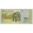 Kép 2/2 - 2018 50 Bolívares bankjegy Venezuela