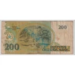 Kép 2/2 - 1990 200 Cruzados Novos bankjegy Brazília