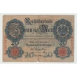 Kép 1/2 - 1907 Zwanzig Mark - német 20 márka bankjegy - Reichsbanknote