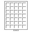 Kép 2/2 - Leuchtturm MB érmetartó fiók átlátszó fedővel – 35 férőhelyes (35 mm x 35 mm)