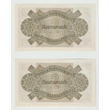 Kép 2/2 - 1939-45 2 Reichsmark bankjegypár – Német Birodalom – sorszámkövető UNC