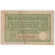 Kép 1/2 - 1940-45 Fünfzig Reichspfennig bankjegy - Reichskreditkassen