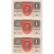 Kép 1/2 - 1916 1 Korona 3 db UNC sorszámkövető bankjegy 1 szám ugrással