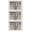 Kép 1/2 - 1922 Zehn Kronen (10 Korona) 3 db sorszámkövető UNC  Osztrák bankjegy