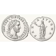 Kép 2/2 - Trebonianus Gallus Antoninianus, római ezüst érme PAX AETERNA – Kr.u. 252-253, RIC 71