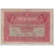 Kép 2/2 - 1917 2 Korona bankjegy D.Ö. felülbélyegzéssel