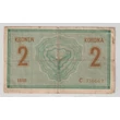 Kép 2/2 - 1914 2 korona bankjegy