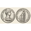 Kép 2/2 - Caracalla Denarius, római ezüst érme SECVRITAS PERPETVA – Kr.u. 196-198, RIC 330