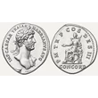 Kép 2/2 - Hadrianus Denarius, római ezüst érme CONCORD – Kr.u. 117, RIC 49