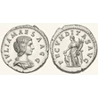 Kép 2/2 - Julia Maesa Denarius, római ezüst érme FECVNDITAS AVG – Kr.u. 219, RIC 249