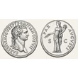 Kép 2/2 - Domitianus Sestertius, római bronz érme PAX AVGVSTI – Kr.u. 80-81, RPC II 504
