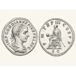 Kép 2/2 - Gordianus III. Sestertius, római bronz érme P M TR P III COS P P – Kr.u. 240, RIC 294a