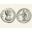 Kép 2/2 - Julia Domna Denarius, római ezüst érme VESTAE SANCTAE – Kr.u. 197, RIC 648
