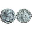 Kép 1/2 - Diva Faustina Denarius, római ezüst érme CERES – Kr.u. 141, RIC 362