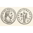 Kép 2/2 - I. Philip Sestertius, római bronz érme LIBERALITAS AVGG – Kr.u. 244-249, RIC 180a