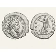 Kép 2/2 - Postumus Antoninianus, római billon érme VICTORIA AVG – Kr.u. 260-261, RIC 89