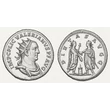 Kép 2/2 - Valerianus Antoninianus, római ezüst / billon érme PIETAS AVGG – Kr.u. 253, RIC 285