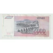 Kép 2/2 - 1991 5000 dinár bankjegy Jugoszlávia