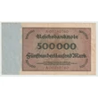 Kép 2/2 - 1923 500 000 Márka bankjegy, Németország – Reichsbanknote