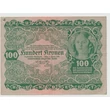 Kép 1/2 - 1922 100 Korona Hundert Kronen osztrák bankjegy