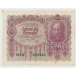 Kép 1/2 - 1922 Zwanzig Kronen (20 Korona) bankjegy