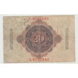 Kép 2/2 - 1914 Zwanzig Mark - német 20 márka bankjegy - Reichsbanknote
