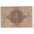 Kép 2/2 - 1910 Zwanzig Mark - német 20 márka bankjegy - Reichsbanknote
