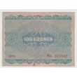 Kép 2/2 - 1922 100 Korona bankjegy, Ausztria – Osztrák–Magyar Bank