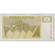 Kép 1/2 - 1990 1 tolar bankjegy (1990-es évek eleje) Szlovénia