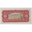 Kép 2/2 - 1955 100 dinara bankjegy (Jugoszlávia) – népviseletes nőalak és Dubrovnik látképével