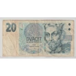 Kép 1/2 - Csehország 20 Koruna bankjegy, 1994 – I. Přemysl Ottokár – Pick P#10