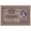 Kép 2/2 - 1918 10000 korona bankjegy (Osztrák–Magyar Monarchia) UNC, felülbélyegzés nélküli, két nyelvű változat- R!!