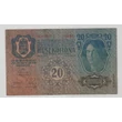 Kép 1/2 - 1913 20 korona bankjegy Numizmatika-bankjegyek